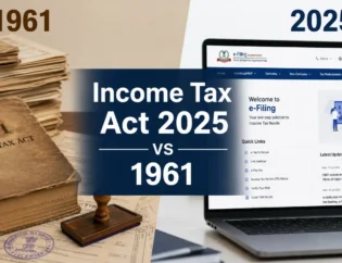 Income Tax Act 2025 vs Income Tax Act 1961 – Key Changes for Indian Taxpayers