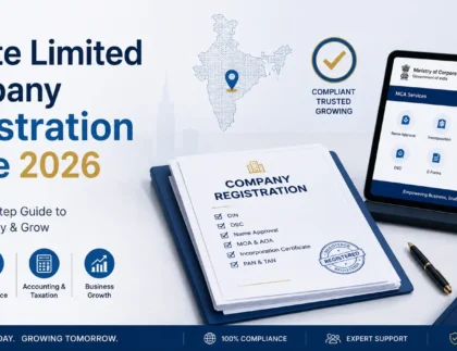 Step-by-step private limited company registration process in India 2026